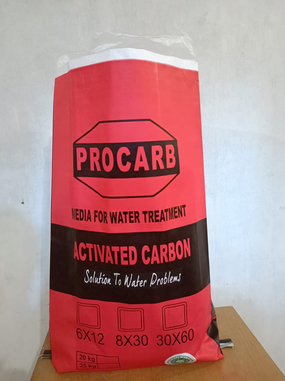 Paper sack activated carbon