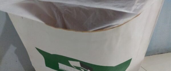 White paper sack kraft, Sewn paper sack dengan inner plastiik